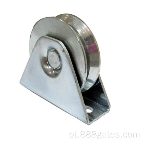 U/V/Y groove sliding gate wheel with exterior bracket